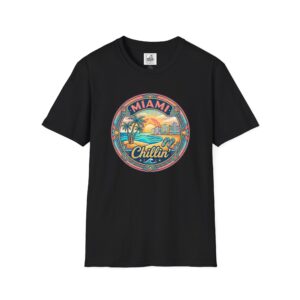 Miami Chillin' (Unisex Softstyle T-Shirt)