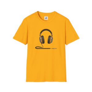 Headphones (Unisex Softstyle T-Shirt)