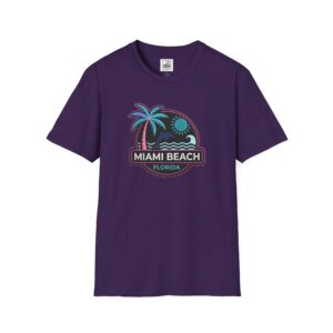 Miami Beach (Unisex Softstyle T-Shirt)
