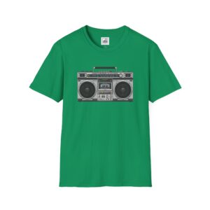 Retro Boombox (Unisex Softstyle T-Shirt)