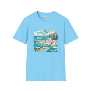 Summer on the Sandbars (Unisex Softstyle T-Shirt)